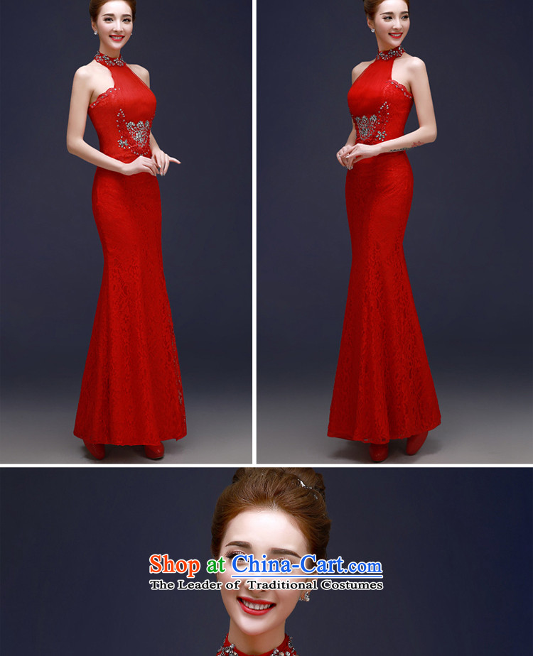 The privilege of serving-leung evening dresses 2015 new red bride wedding dress annual meeting of persons chairing the banquet crowsfoot Red 2XL Photo, prices, brand platters! The elections are supplied in the national character of distribution, so action, buy now enjoy more preferential! As soon as possible.