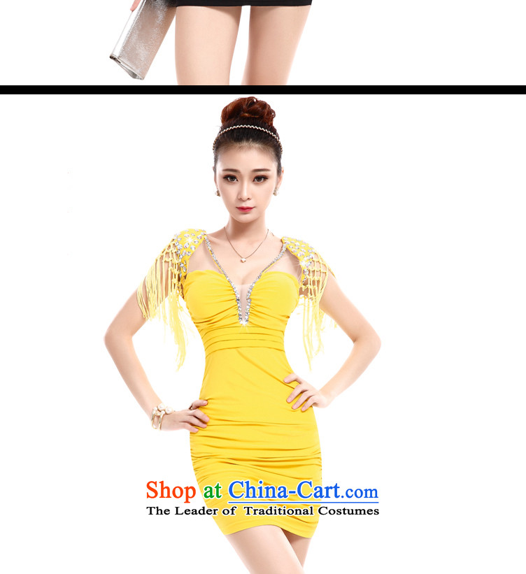 The 2015 New Muzu bath sauna technicians working dress nightclubs Sau San package arm dresses night sexy female air hostesses with Mr Ronald sexy uniforms temptation of yellow L picture, prices, brand platters! The elections are supplied in the national character of distribution, so action, buy now enjoy more preferential! As soon as possible.