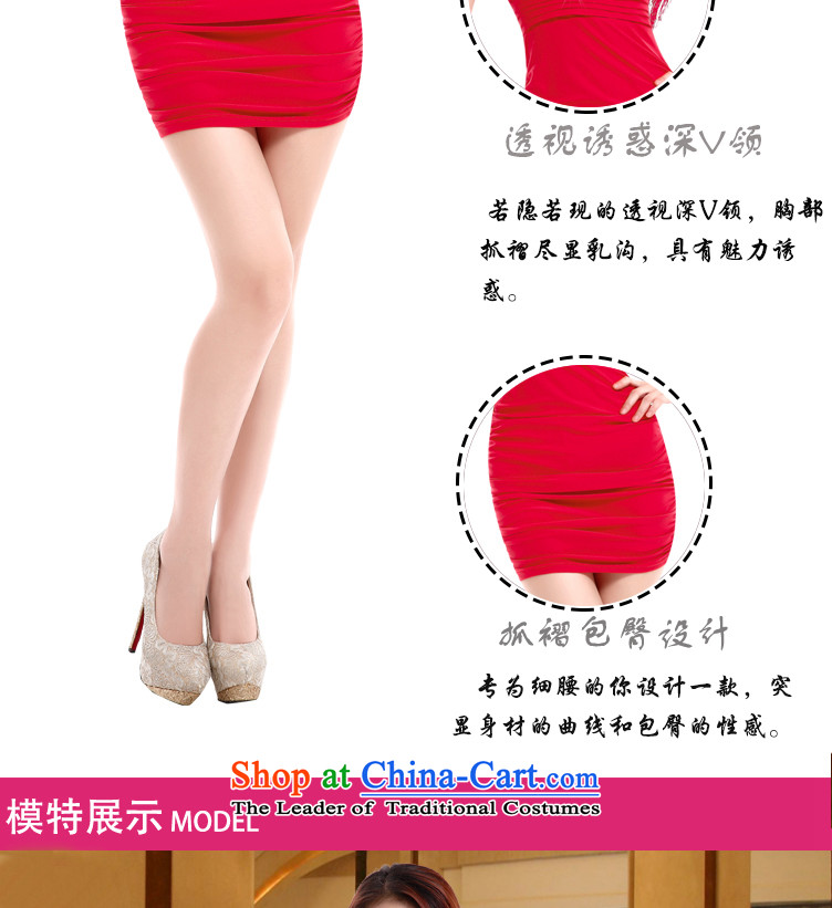 The 2015 New Muzu bath sauna technicians working dress nightclubs Sau San package arm dresses night sexy female air hostesses with Mr Ronald sexy uniforms temptation of red M picture, prices, brand platters! The elections are supplied in the national character of distribution, so action, buy now enjoy more preferential! As soon as possible.