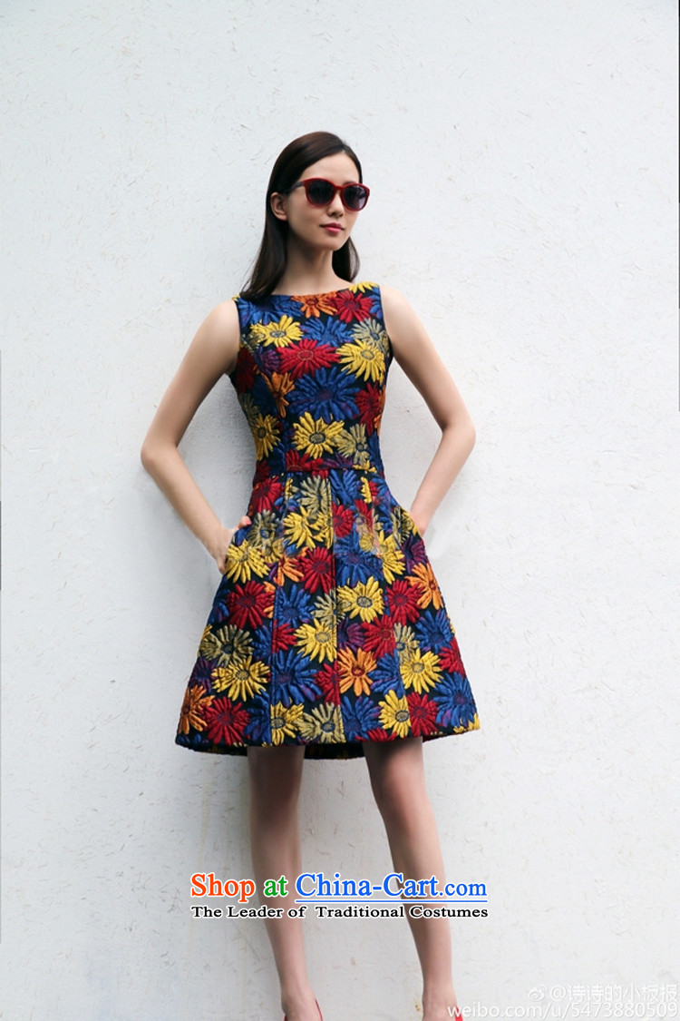 Hsbc Holdings plc Ming autumn and winter 2015 vest skirt) with stars dress stereo flowers Sau San dresses Dark Blue M picture, prices, brand platters! The elections are supplied in the national character of distribution, so action, buy now enjoy more preferential! As soon as possible.