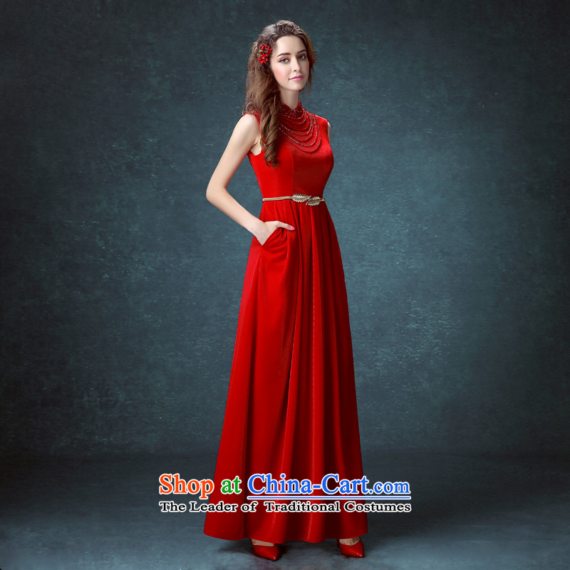 Stephanie (JIAONI) every bride wedding dress stylish moderator dress annual dinner dress show Service Bridal Services Red S, every bows ni (JIAONI) , , , shopping on the Internet