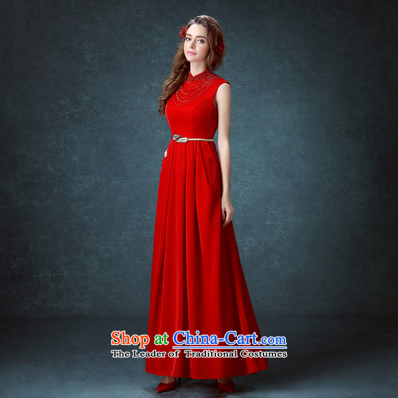 Stephanie (JIAONI) every bride wedding dress stylish moderator dress annual dinner dress show Service Bridal Services Red S, every bows ni (JIAONI) , , , shopping on the Internet