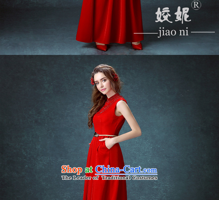 Stephanie (JIAONI) every bride wedding dress stylish moderator dress annual dinner dress show Service Bridal Services Red L pictures transmitted, prices, brand platters! The elections are supplied in the national character of distribution, so action, buy now enjoy more preferential! As soon as possible.