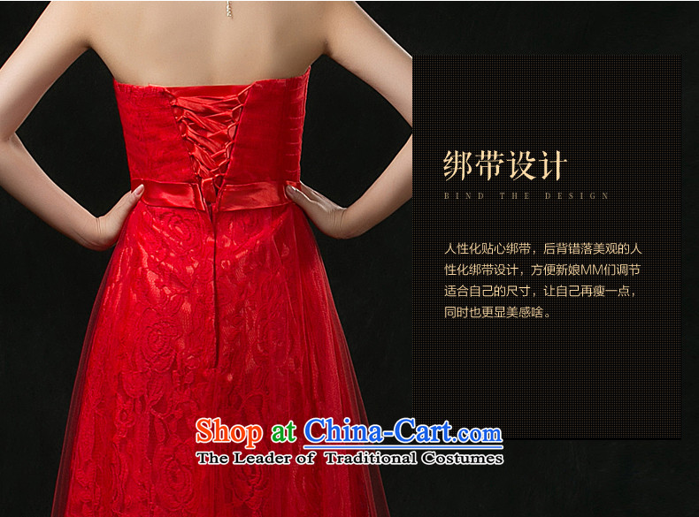 The new 2015 better impression stylish anointed chest lace dress brides Sau San wedding dress red bride bows services long red M pictures can be made, prices, brand platters! The elections are supplied in the national character of distribution, so action, buy now enjoy more preferential! As soon as possible.