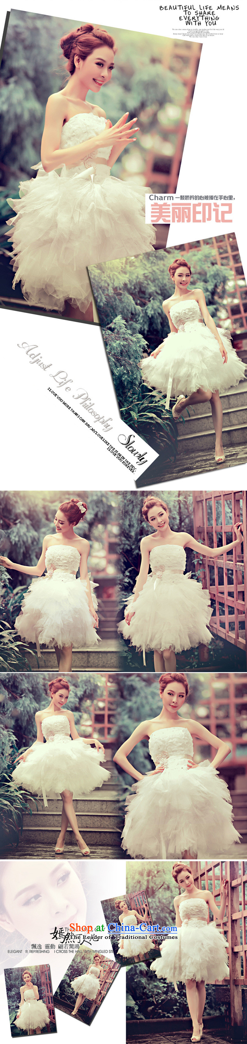 2015 Autumn and winter new bridesmaid Service Bridal Services marriage dress bows small dining dress short of annual white dress S picture, prices, brand platters! The elections are supplied in the national character of distribution, so action, buy now enjoy more preferential! As soon as possible.