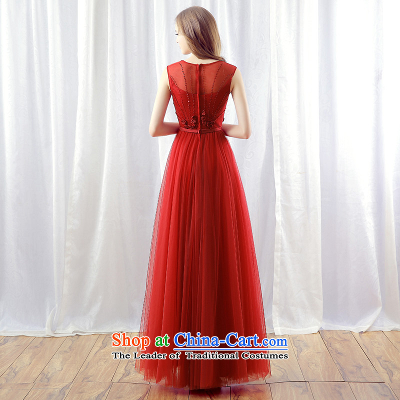 Every bride wine red Connie wedding dresses marriage bows to Sau San long thin banquet dress graphics wedding dress evening hospitality services wine red tailored, does not allow for every JIAONI stephanie () , , , shopping on the Internet