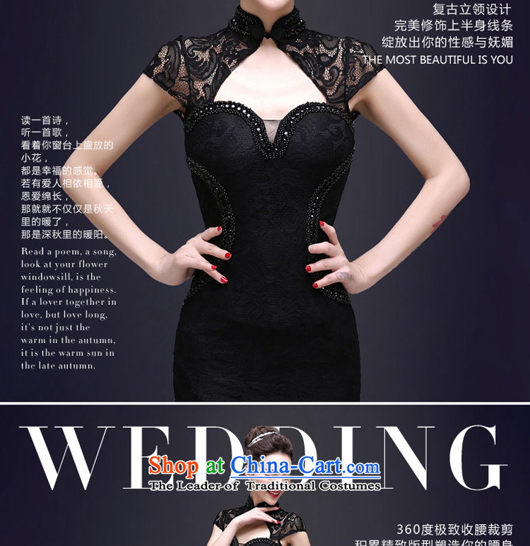 The privilege of serving-leung evening dresses long 2015 new autumn upscale banqueting events including dresses female black Sau San crowsfoot 2XL Photo, prices, brand platters! The elections are supplied in the national character of distribution, so action, buy now enjoy more preferential! As soon as possible.