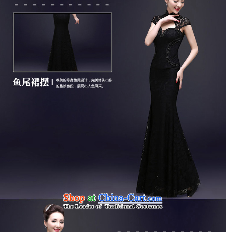 The privilege of serving-leung evening dresses long 2015 new autumn upscale banqueting events including dresses female black Sau San crowsfoot 2XL Photo, prices, brand platters! The elections are supplied in the national character of distribution, so action, buy now enjoy more preferential! As soon as possible.