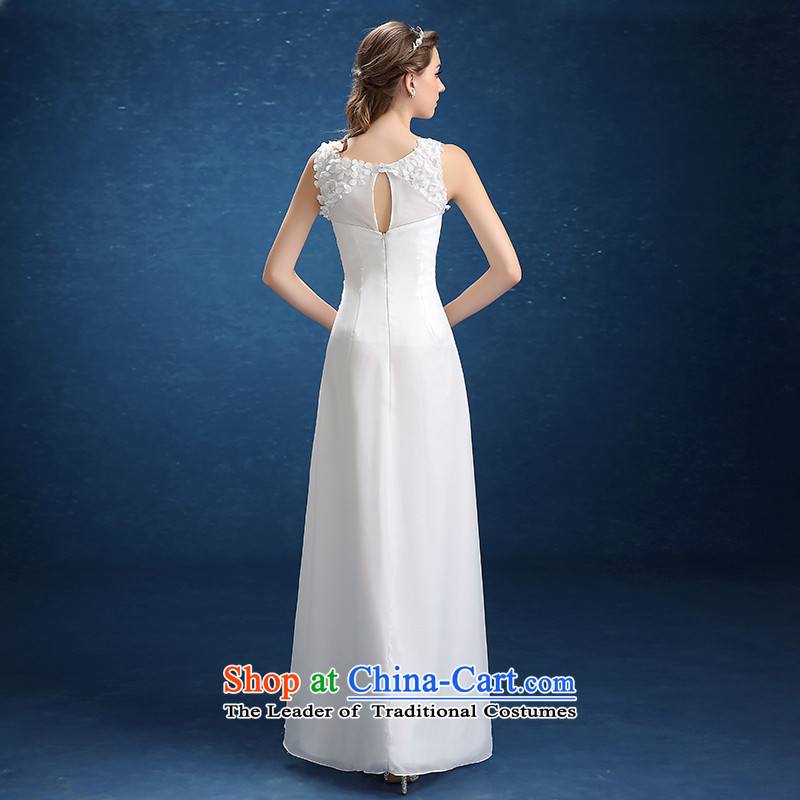 Ball lily/ Lily Dance wedding dresses new 2015 sexy bridesmaid long white gown, evening dresses white XXL, Lily Dance (ball lily shopping on the Internet has been pressed.)
