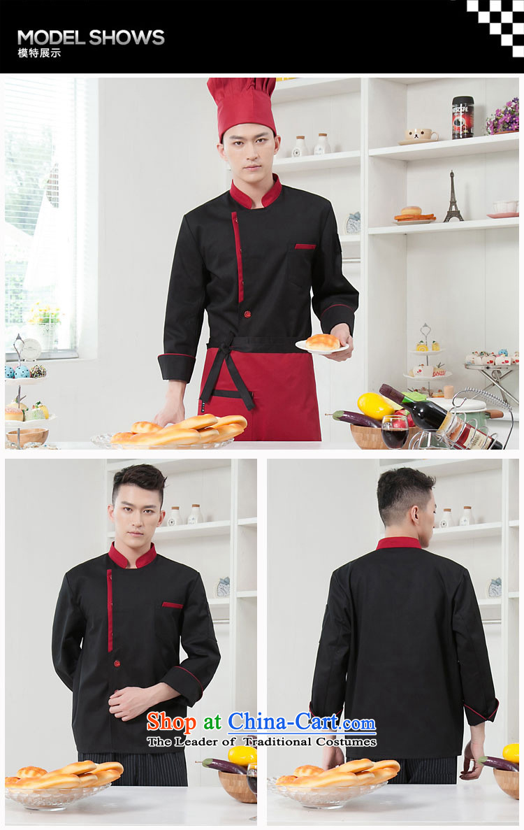 The hotel chefs Black Butterfly service men and women Fall/Winter Collections restaurant pastry baker kitchen workwear black long-sleeved T-shirt (Picture) XXXL + apron, prices, brand platters! The elections are supplied in the national character of distribution, so action, buy now enjoy more preferential! As soon as possible.