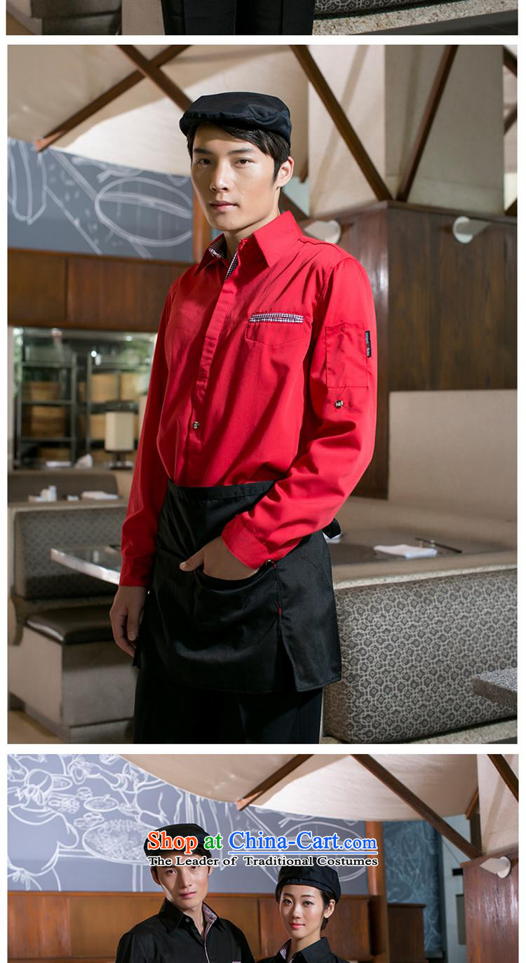 The Black Butterfly Hotel Workwear autumn and winter fast food restaurants cafe service pack installed men and women employees long-sleeved T-shirt (red) male XXXL picture, prices, brand platters! The elections are supplied in the national character of distribution, so action, buy now enjoy more preferential! As soon as possible.