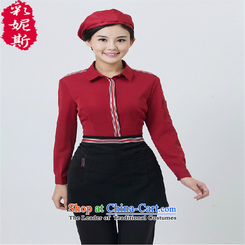 The Black Butterfly restaurant Cafe Casual clothing hotel vocational stylish Fall/Winter Collections of men and women, red (T-shirt) M,A.J.BB,,, shopping on the Internet