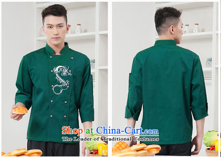 The Black Butterfly 2015 long-sleeved autumn and winter Men Hotel food & beverage hotel chefs workwear chef-black (T-shirt vocational + apron) XXL picture, prices, brand platters! The elections are supplied in the national character of distribution, so action, buy now enjoy more preferential! As soon as possible.