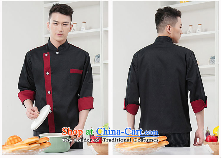 The hotel restaurant Black Butterfly chefs serve kitchen workwear 2015 autumn and winter new civilian men and women-pack Black (T-shirt + apron) XL Photo, prices, brand platters! The elections are supplied in the national character of distribution, so action, buy now enjoy more preferential! As soon as possible.