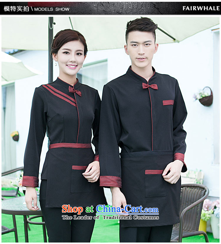 The hotel has coffee shop that black butterfly autumn and winter clothing with long-sleeved men hotel restaurant with Hot Pot Restaurant in men's black T-shirt (red + apron) XL Photo, prices, brand platters! The elections are supplied in the national character of distribution, so action, buy now enjoy more preferential! As soon as possible.