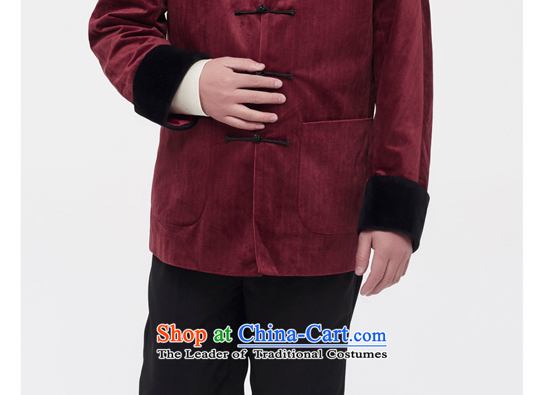 The Tang Dynasty outfits wood really male shirt 2015 autumn and winter new ethnic Chinese tunic men even rotator cuff jacket 432.6 01 black XXXL picture, prices, brand platters! The elections are supplied in the national character of distribution, so action, buy now enjoy more preferential! As soon as possible.