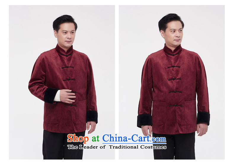 The Tang Dynasty outfits wood really male shirt 2015 autumn and winter new ethnic Chinese tunic men even rotator cuff jacket 432.6 01 black XXXL picture, prices, brand platters! The elections are supplied in the national character of distribution, so action, buy now enjoy more preferential! As soon as possible.