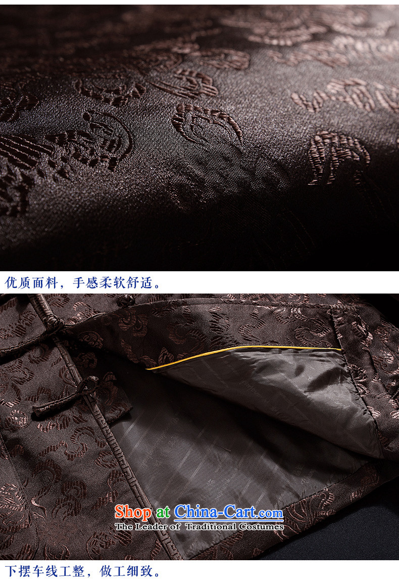 Ilelin2015 autumn and winter in the new age of nostalgia for the collar father Tang Blouses China wind long-sleeved jacket brown 185 Grandpa Chinese pictures, prices, brand platters! The elections are supplied in the national character of distribution, so action, buy now enjoy more preferential! As soon as possible.