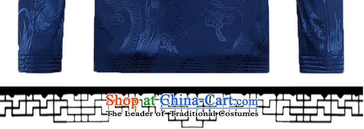 In older men Tang Jacket Chinese tunic suit China wind grandfather autumn and winter coats cotton 8025 round red dragon 170/M/115 catty the following picture, prices, brand platters! The elections are supplied in the national character of distribution, so action, buy now enjoy more preferential! As soon as possible.