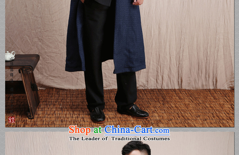 Cd 3 model long song China wind wool? Long mantle maximum use of Tang Dynasty Chinese Jacket Han-autumn and winter thick black silver 165/84A(S) Hyun Picture, prices, brand platters! The elections are supplied in the national character of distribution, so action, buy now enjoy more preferential! As soon as possible.
