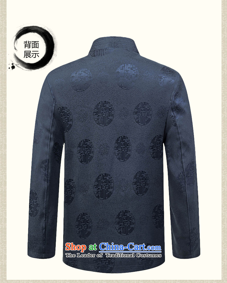 Pick the 2015 autumn and winter New Men Tang Jacket coat Chinese Disc men detained Tang dynasty China wind leisure dad long-sleeved replacing dark gold prices, pictures, 180 brand platters! The elections are supplied in the national character of distribution, so action, buy now enjoy more preferential! As soon as possible.