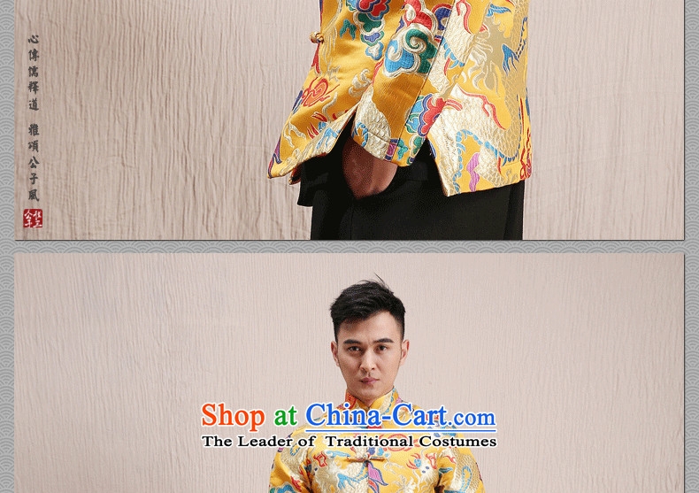 Cd 3 model VCD China wind and Chinese cotton robe leisure Tang Dynasty Yun Jin national costumes autumn and winter navy blue with fleecy gallbladder 170/88A(M) picture, prices, brand platters! The elections are supplied in the national character of distribution, so action, buy now enjoy more preferential! As soon as possible.