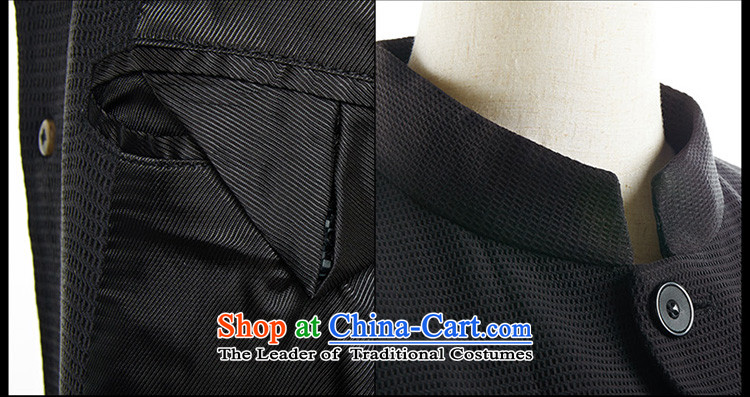Elizabeth cloud of incense China wind-cloud based on Chinese tunic male silk yarn Sau San jacket collar business gentleman Tang Blouses Black XL Photo, prices, brand platters! The elections are supplied in the national character of distribution, so action, buy now enjoy more preferential! As soon as possible.