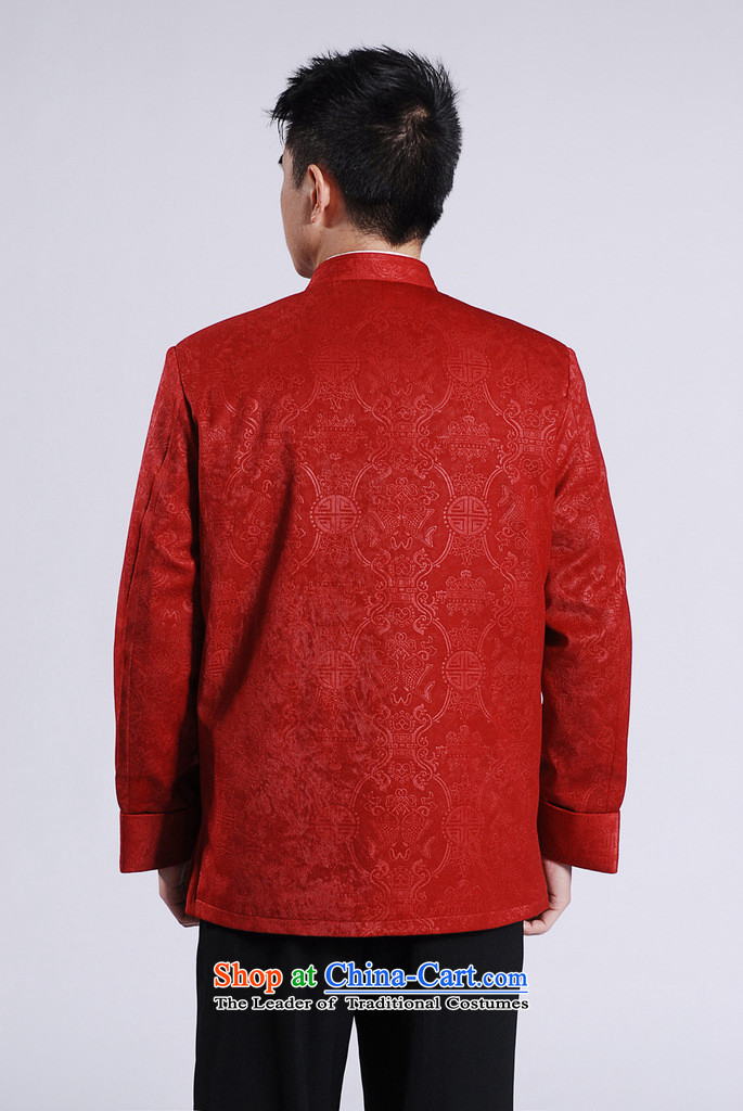 She was particularly international men's jackets thick cotton plus add-Tang Tang replacing men long-sleeved sweater Chinese Dragon Tang blouses red XXL picture, prices, brand platters! The elections are supplied in the national character of distribution, so action, buy now enjoy more preferential! As soon as possible.