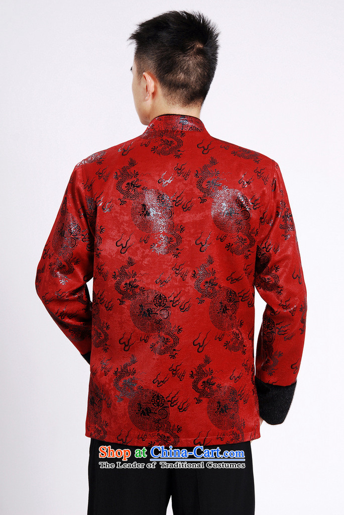 She was particularly international men's jacket water Sable Hair Tang Add Tang dynasty lint-free men long-sleeved sweater Chinese Dragon Tang blouses red XXXL picture, prices, brand platters! The elections are supplied in the national character of distribution, so action, buy now enjoy more preferential! As soon as possible.