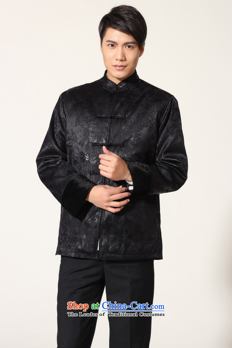 She was particularly international men's jacket water Sable Hair Tang Add Tang dynasty lint-free men long-sleeved sweater Chinese Dragon Tang blouses -B DEEP BLUE XXL picture, prices, brand platters! The elections are supplied in the national character of distribution, so action, buy now enjoy more preferential! As soon as possible.