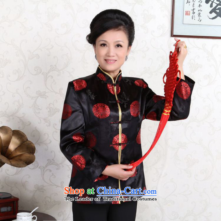 The elderly in the long-sleeved jacket Tang China wind classic wedding dresses made to replace the black women for couples, -D XXL picture, prices, brand platters! The elections are supplied in the national character of distribution, so action, buy now enjoy more preferential! As soon as possible.