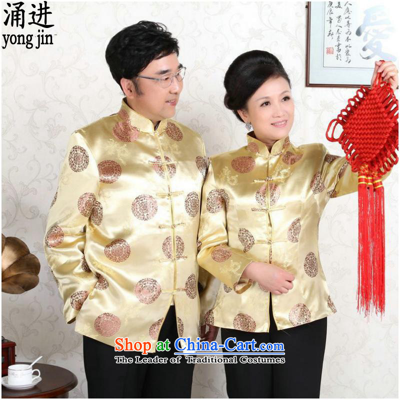 The elderly in the long-sleeved jacket Tang China wind classic wedding dresses made with Golden Girls of couples M into the , , , shopping on the Internet
