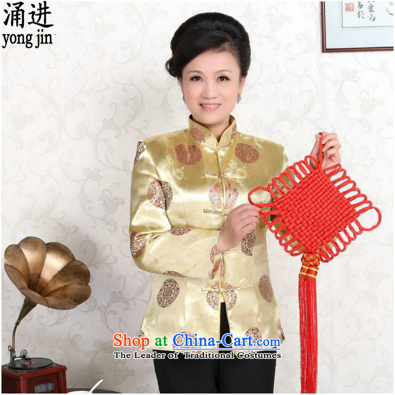 The elderly in the long-sleeved jacket Tang China wind classic wedding dresses made with Golden Girls of couples M into the , , , shopping on the Internet