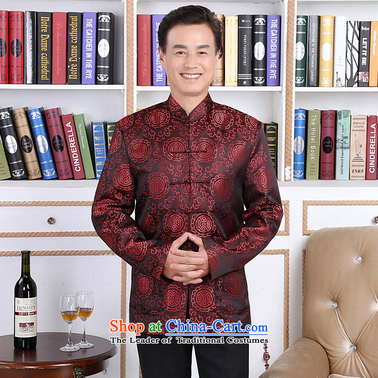 To heart multimedia container autumn and winter new elderly men and women Tang dynasty taxi couples with brocade coverlets made long-sleeved jacket robe wedding men XL Photo, prices, brand platters! The elections are supplied in the national character of distribution, so action, buy now enjoy more preferential! As soon as possible.