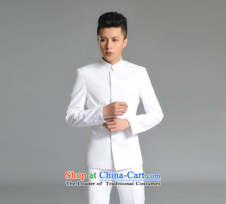 The trend of modern Chinese tunic Chinese Men's Mock-Neck Chinese tunic Korean Sau San-free ironing leisure, student and youth with navy M picture, prices, brand platters! The elections are supplied in the national character of distribution, so action, buy now enjoy more preferential! As soon as possible.