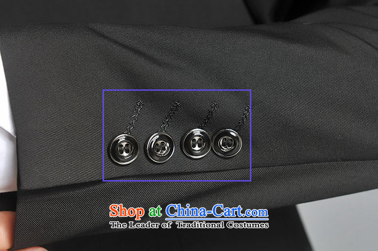 2015 New Chinese tunic Kit Men's Mock-Neck youth popular Korean black leisure suit groom Sau San installed new gray M picture, prices, brand platters! The elections are supplied in the national character of distribution, so action, buy now enjoy more preferential! As soon as possible.