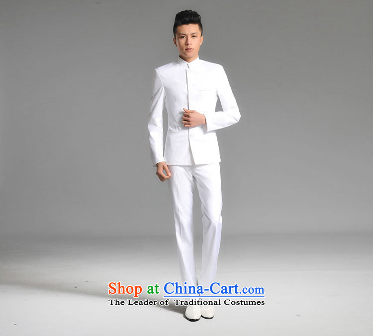 The new white Youth Chinese tunic male and Korean figures of photography with floor repair health groom wedding dress kit black M picture, prices, brand platters! The elections are supplied in the national character of distribution, so action, buy now enjoy more preferential! As soon as possible.