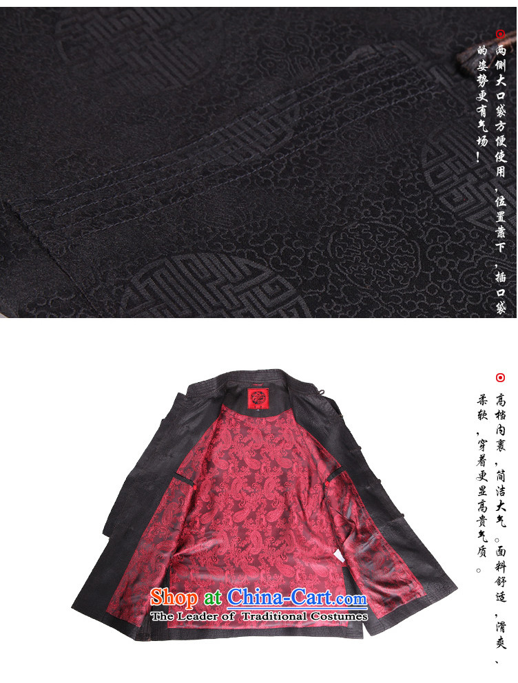 To Tang dynasty dragon autumn and winter, China wind men cloud of incense yarn silk jackets 13895 Black 46 pictures, prices, brand platters! The elections are supplied in the national character of distribution, so action, buy now enjoy more preferential! As soon as possible.