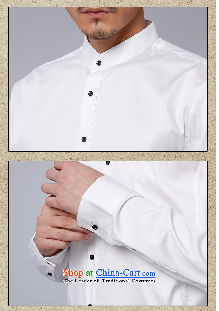 To Tang Dynasty Dragon 2015 autumn and winter New China wind men pure cotton business long-sleeved shirt 15176-1 white 50 pictures, prices, brand platters! The elections are supplied in the national character of distribution, so action, buy now enjoy more preferential! As soon as possible.