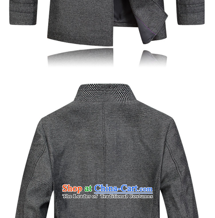 Move wing Prince Chinese tunic suit Mock-neck wool a suit for Sau San in long retro wool jacket XXL/185 Gray Photo, prices, brand platters! The elections are supplied in the national character of distribution, so action, buy now enjoy more preferential! As soon as possible.