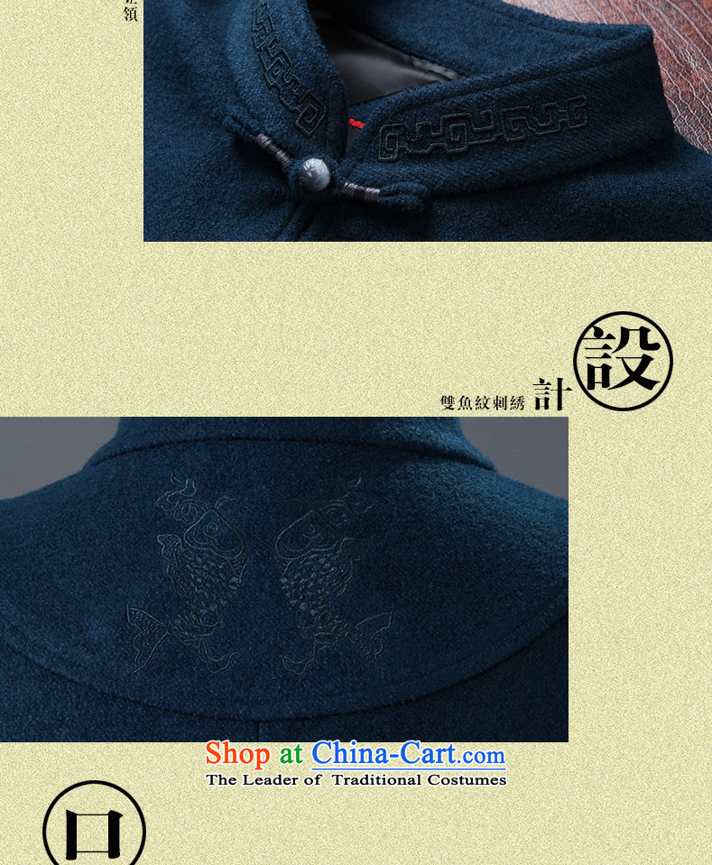 9autumn and winter collections men wool? Tang jacket for the Limited Edition Prestige Inn ceremony banquet high-end 175/L 15,561 Blue Photo, prices, brand platters! The elections are supplied in the national character of distribution, so action, buy now enjoy more preferential! As soon as possible.
