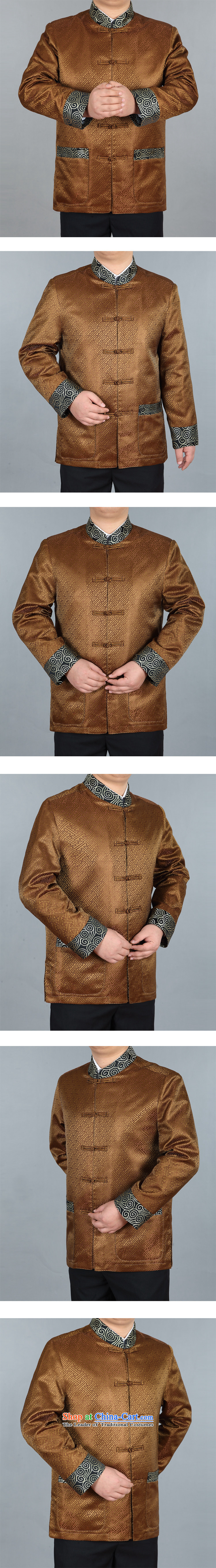 The autumn and winter men Tang jacket in older business and leisure embroidery China wind long-sleeved thick Tang dynasty purple L picture, prices, brand platters! The elections are supplied in the national character of distribution, so action, buy now enjoy more preferential! As soon as possible.