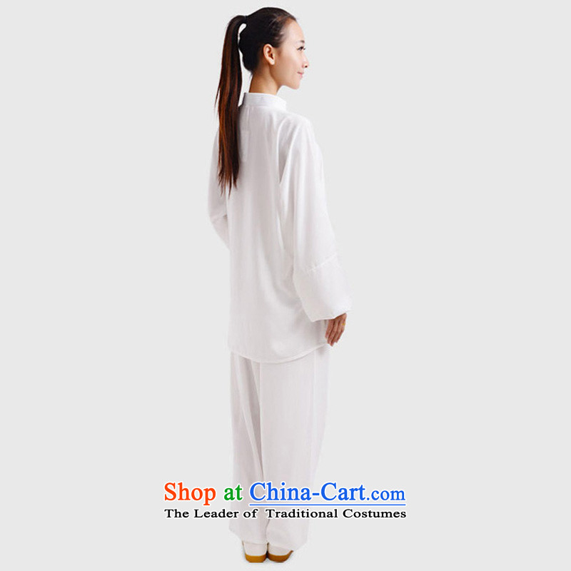 White-collar corporation meditation services during the spring and autumn) exercise clothing kung fu kit outdoor clothing of Chinese martial arts services services Taegeuk Tang Dynasty White XL, white-collar Corporation , , , shopping on the Internet
