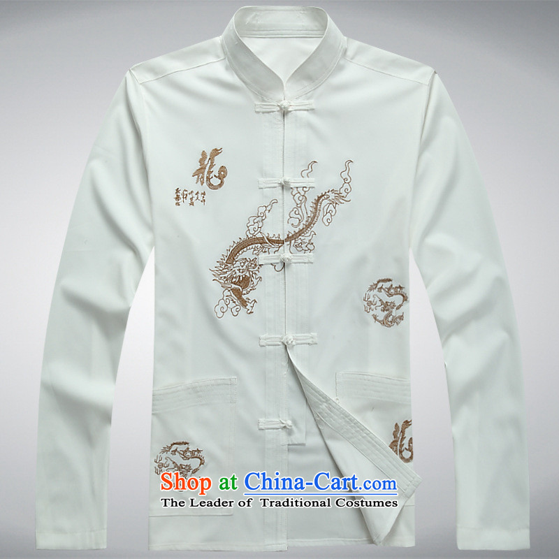 The new and old age Fall/Winter Collections increased to Tang pants men kit shirt tai chi services with beige M American father days in accordance with the property (meitianyihuan) , , , shopping on the Internet