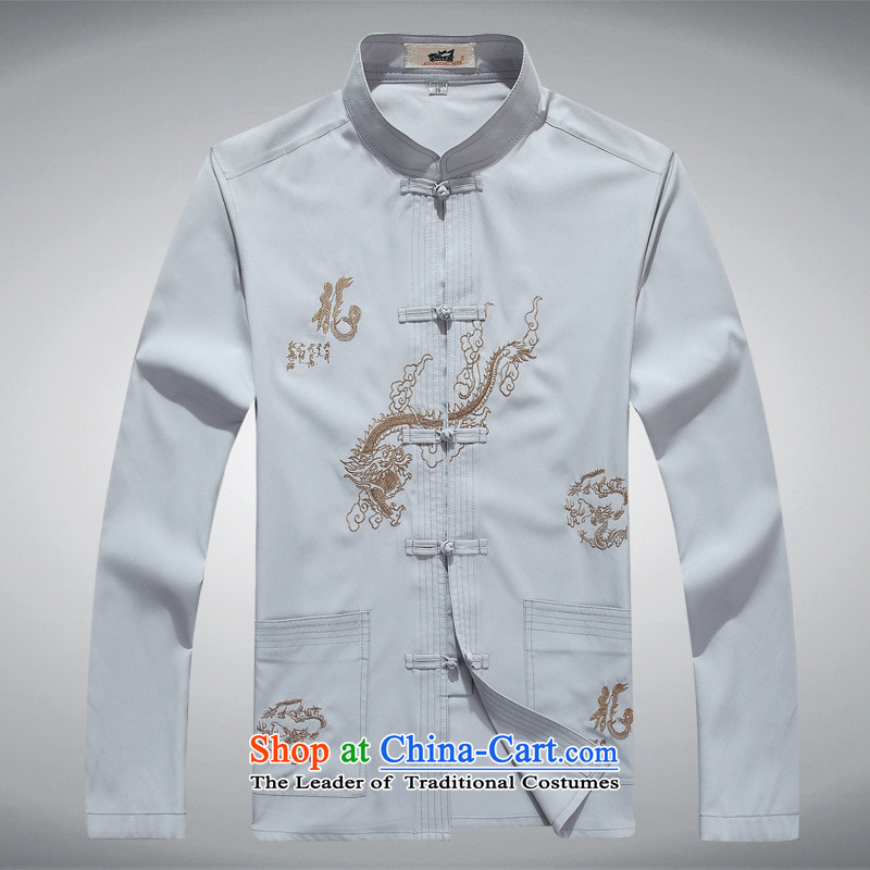 The new and old age Fall/Winter Collections increased to Tang pants men kit shirt tai chi services with beige M American father days in accordance with the property (meitianyihuan) , , , shopping on the Internet