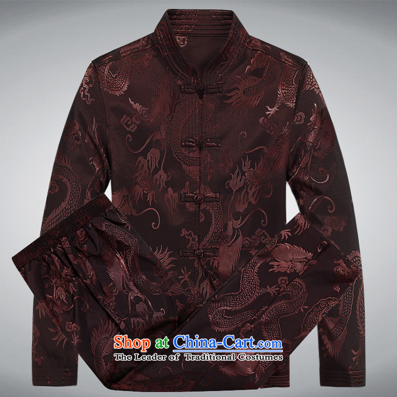 Tang dynasty of autumn and winter new clothes Chinese men's long-sleeved sweater wind jacket in older lady father 170, the United States in accordance with the day-hwan (meitianyihuan) , , , shopping on the Internet