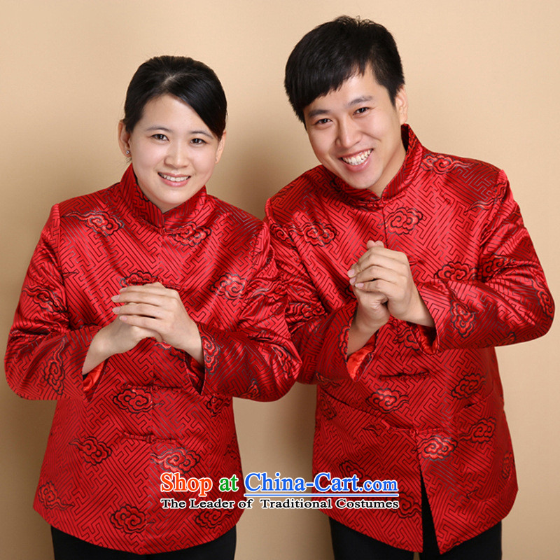 Tang dynasty women and men in the jacket couples taxi older Chinese cotton shirt mom and dad long-sleeved robe new male black single -day according to Yi 4XL, Hwan (meitianyihuan) , , , shopping on the Internet