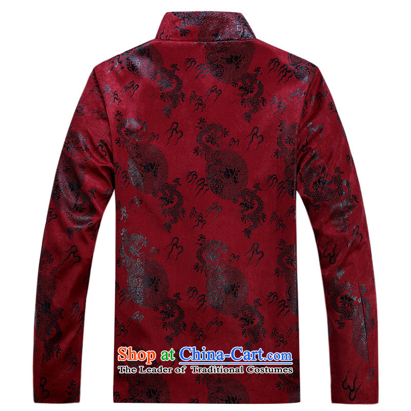 Men of autumn and winter jackets in cotton-tang older new shirt cotton coat father replacing Chinese robe wholesale red 180, thin cotton us day in accordance with the property (meitianyihuan) , , , shopping on the Internet