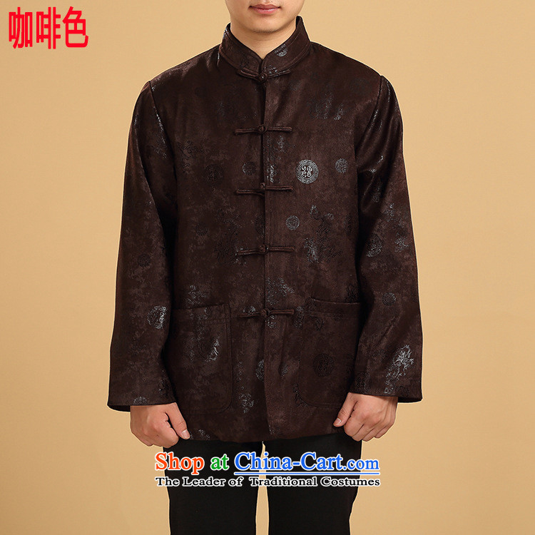 New Fall/Winter Collections in long-sleeved men older Tang blouses jacket coat dad boxed Chinese cotton coat lady single tri-color pictures, price 3XL Yi, brand platters! The elections are supplied in the national character of distribution, so action, buy now enjoy more preferential! As soon as possible.