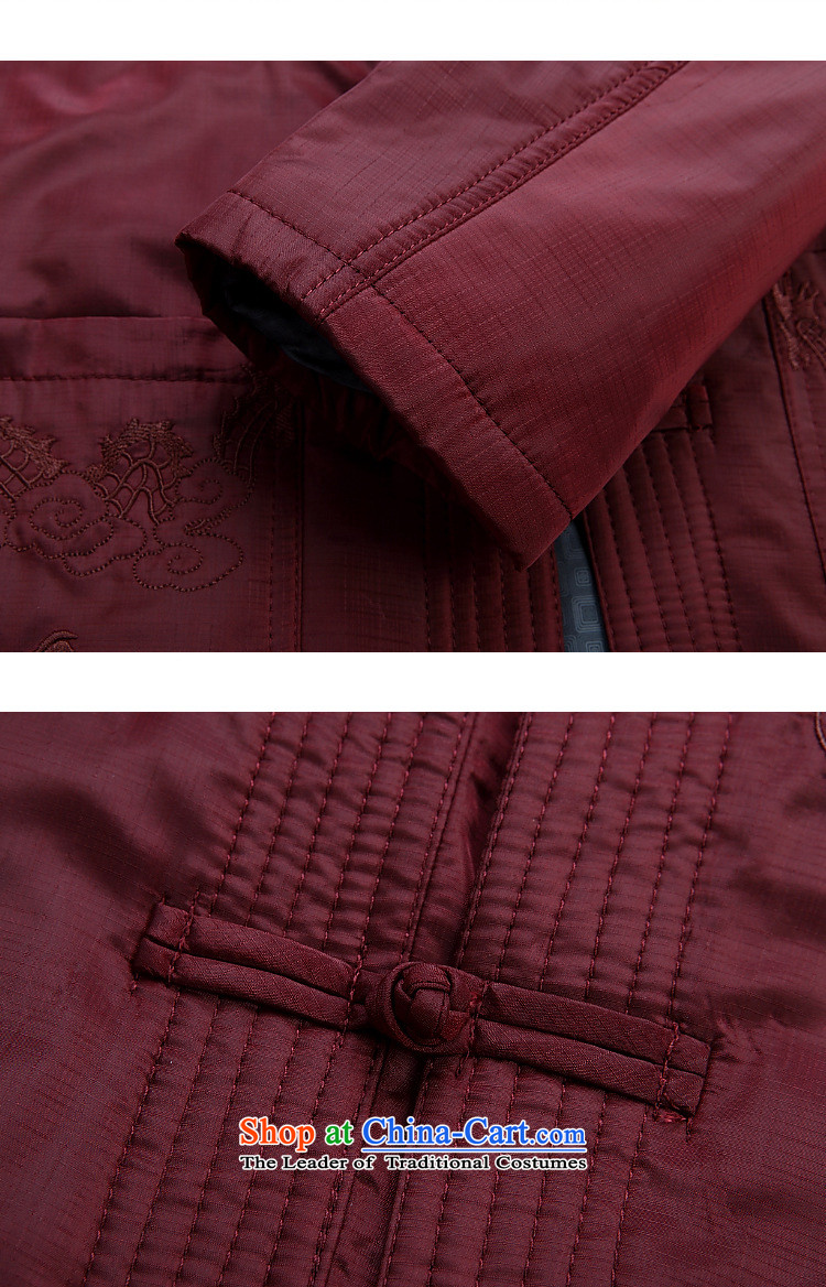 The autumn and winter, Tang dynasty men in long-sleeved sweater knit sweater older cotton coat dad jacket coat dark red single Yi 170 pictures, prices, brand platters! The elections are supplied in the national character of distribution, so action, buy now enjoy more preferential! As soon as possible.